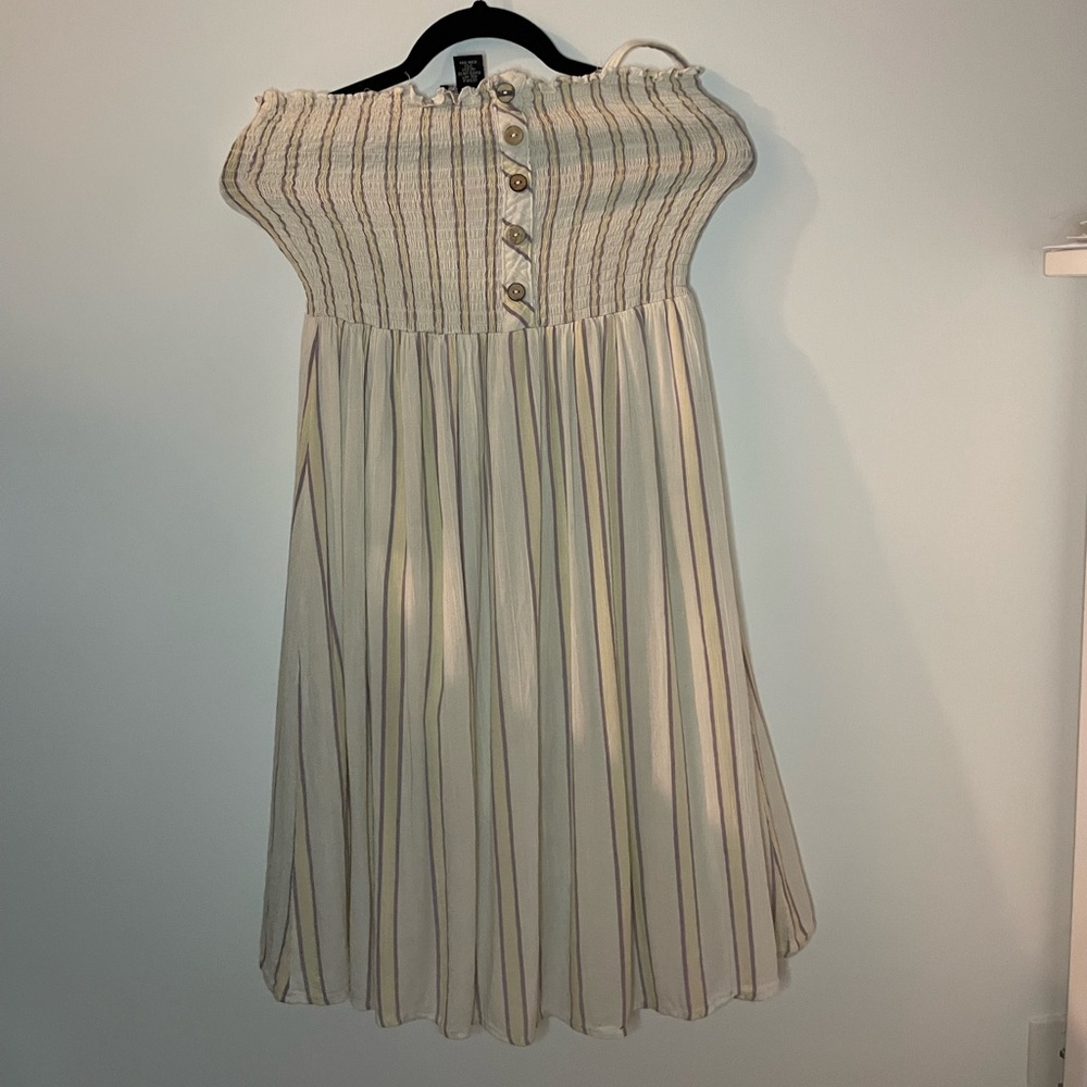 Angie midi striped Sun dress